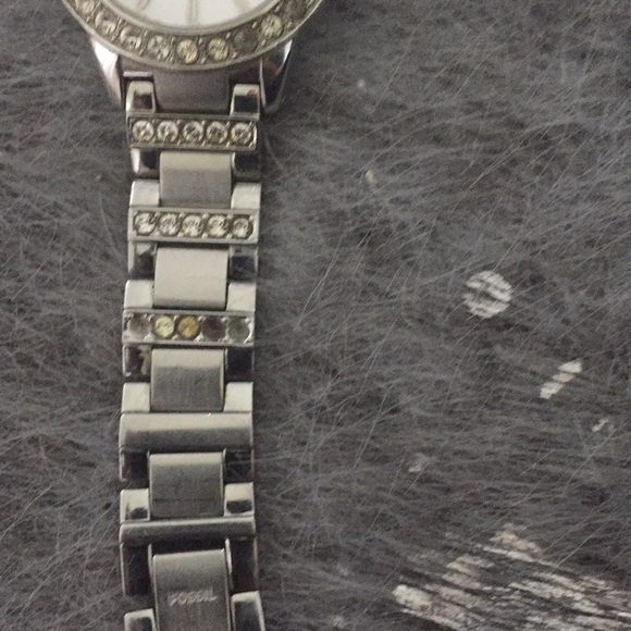 Fossil watch, steel, silver - Picture 4 of 8